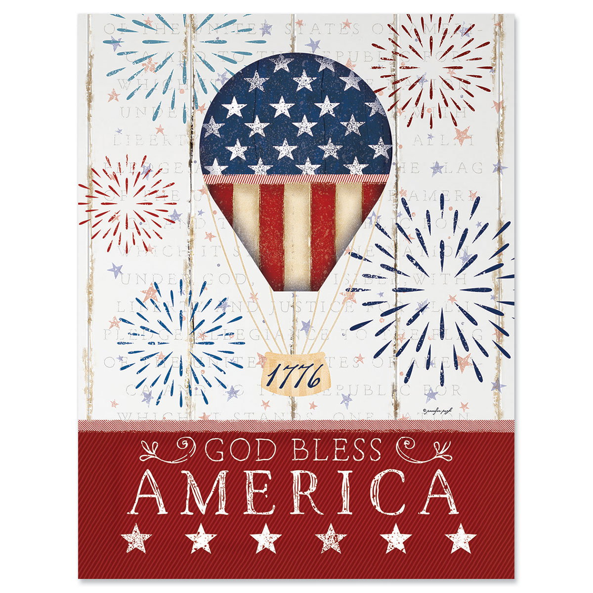 Image of America The Beautiful Note Cards - BOGO