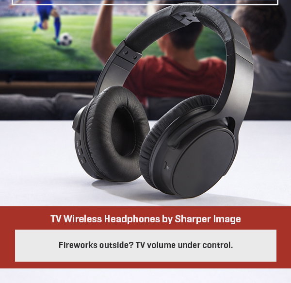 TV Wireless Headphones by Sharper Image