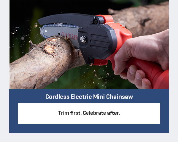 Cordless Electric Mini Chainsaw