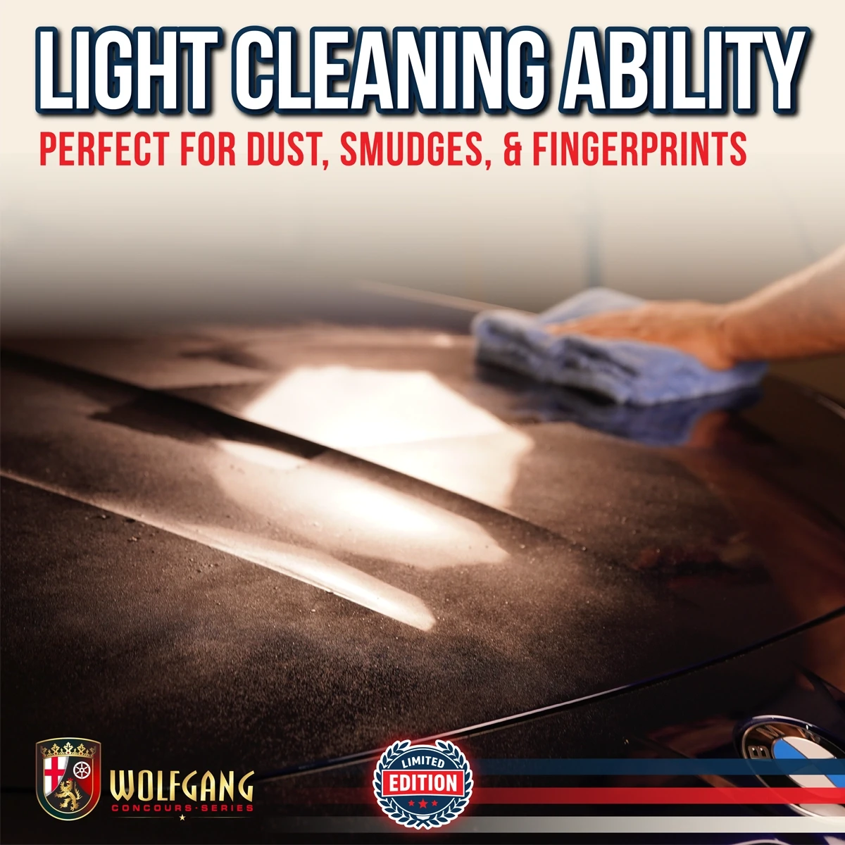 Light cleaning ability - perfect for dust, smudges, and fingerprints