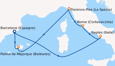 Carte itinéraire