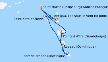Carte itinéraire