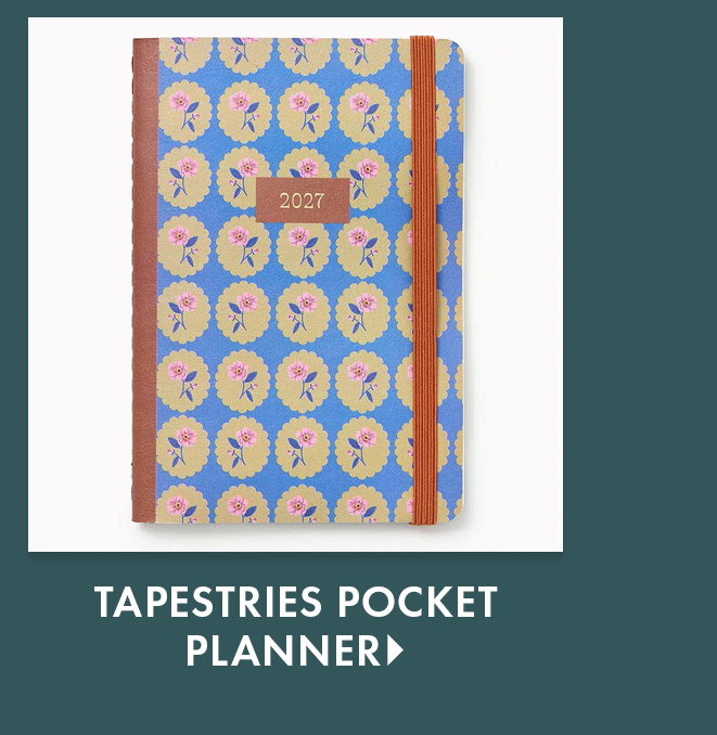 Tapestries Monthly Pocket Planner