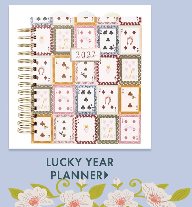 Lucky Year Weekly Desk Planner