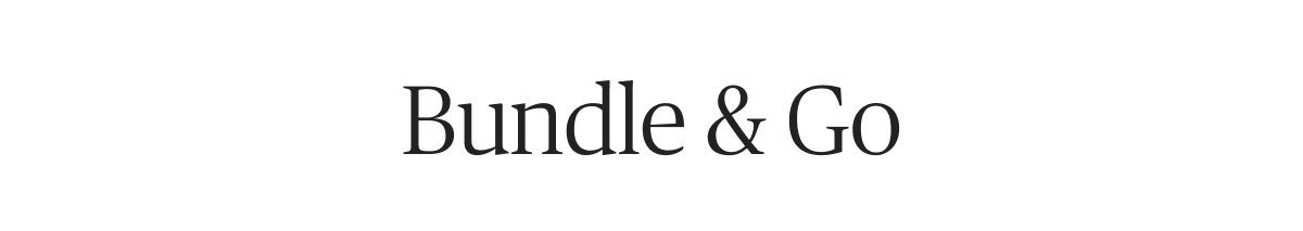 Bundle and Go