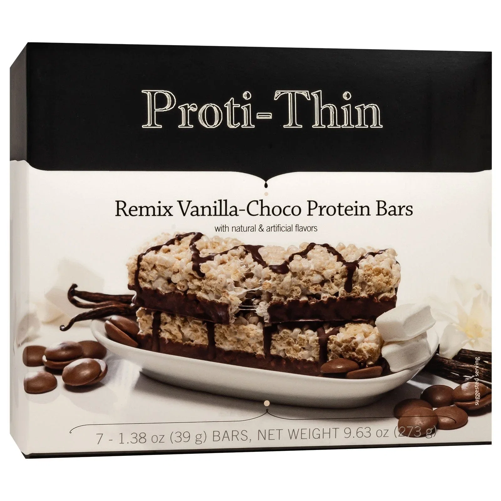 Image of Proti-thin Vlc Protein Bar - Vanilla Chocolate - 7/box