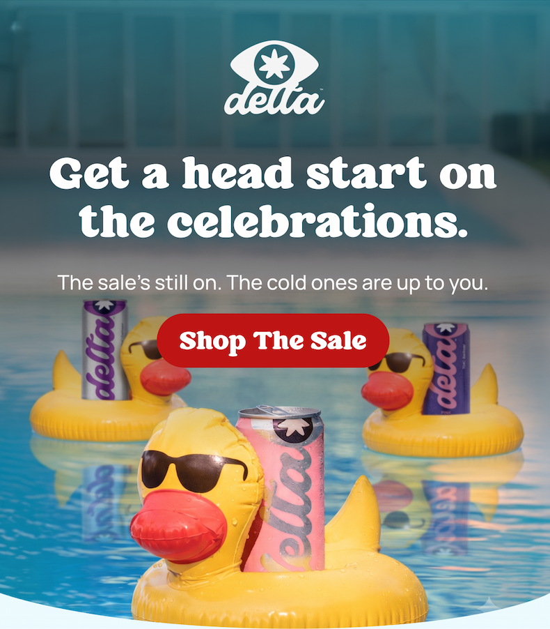 Get a head start on the celebrations. The sale's still on. The cold ones are up to you.