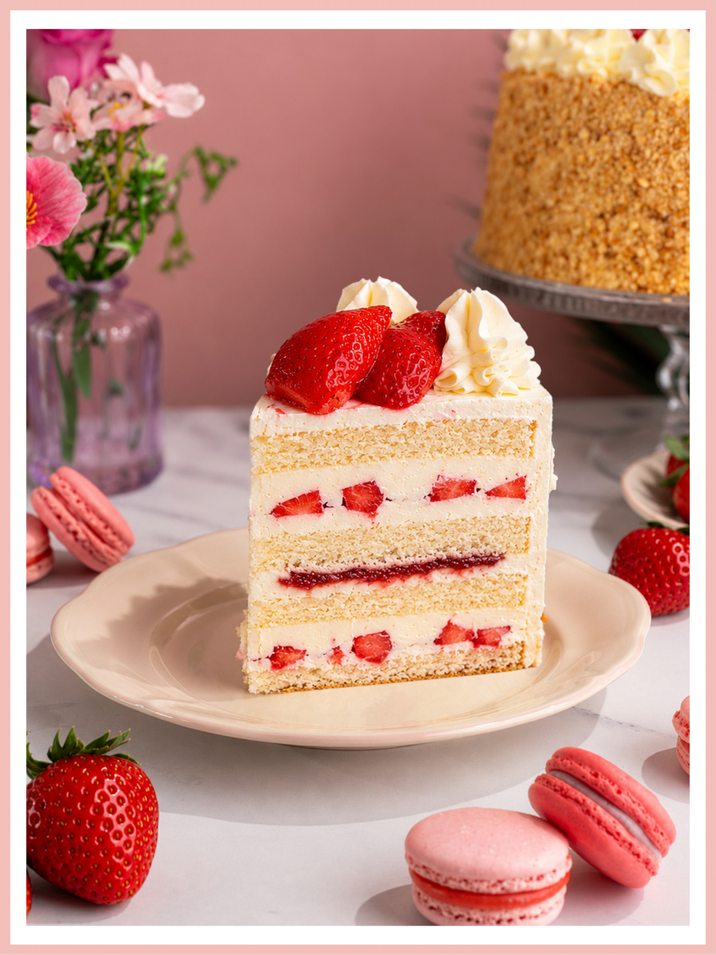  Classic Strawberry Gateaux