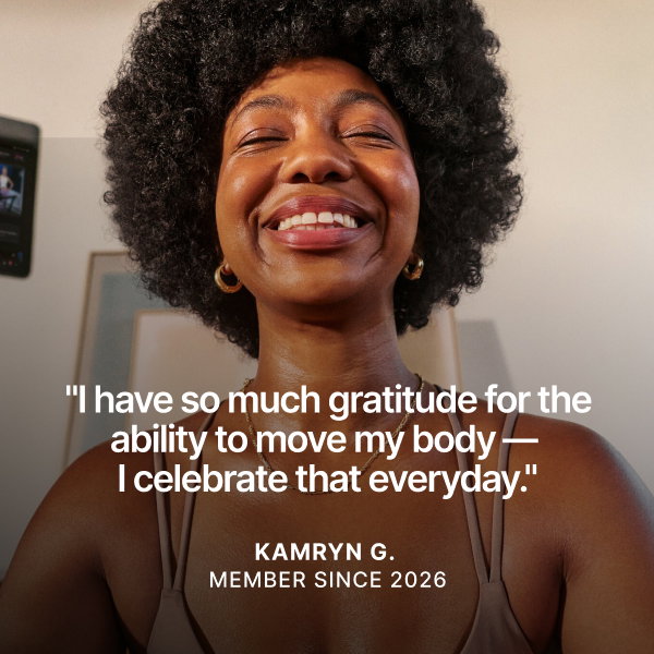 Celebration powered by Peloton