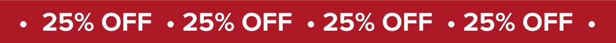 25% OFF