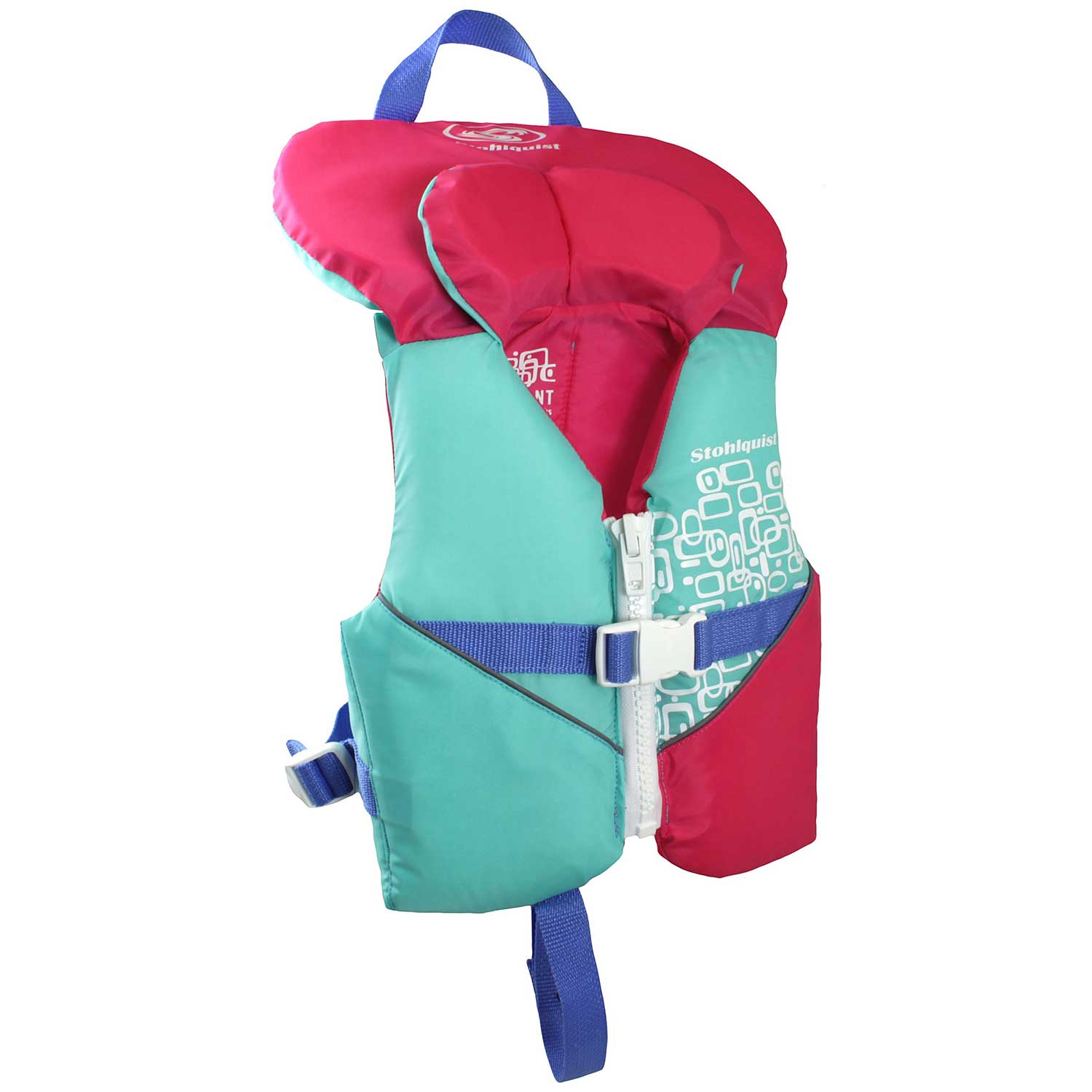 Stohlquist Infant PFD - Aqua/Pink / Infant <30 lbs