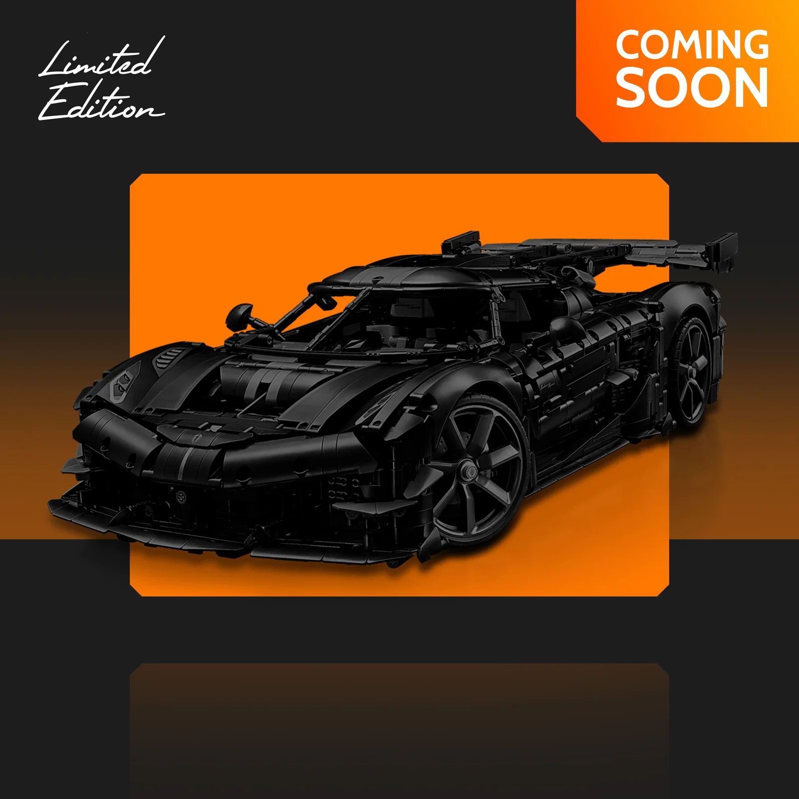 Image of Limited Edition Display Case for LEGO® Technic: Koenigsegg Sadair's Spear Megacar (42232)