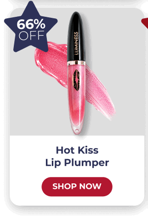 INTRODUCING HOT KISS LIP PLUMPER: Hydrates and plumps for the perfect pout!