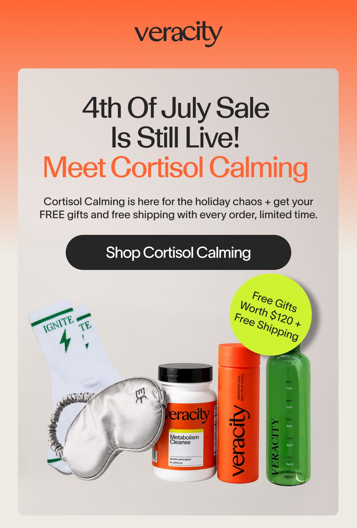 4th Of July Sale  Is Still Live!  Meet Cortisol Calming 