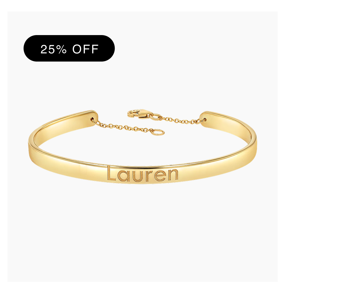 Signature Engravable Cuff ID Bracelet