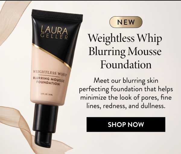 Weightless Whip Blurring Mousse Foundation | Shop Now