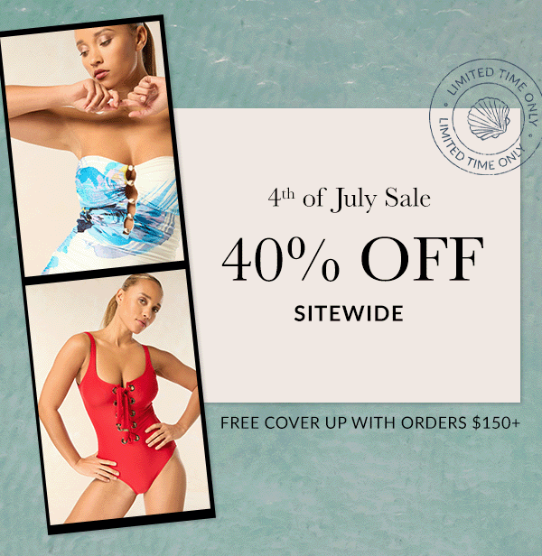 40% off 4th of july sale