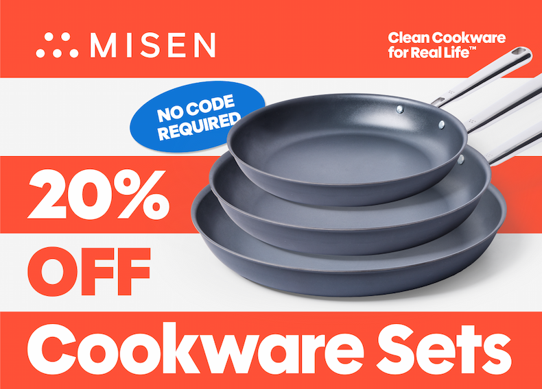 20% OFF COOKWARE SETS