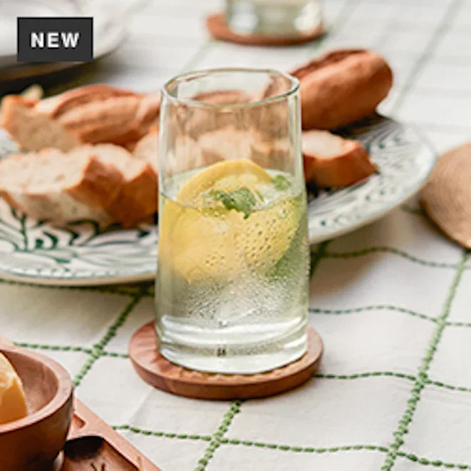 MADE Travellers Rest Green Highball Glasses