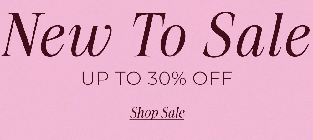 New to sale