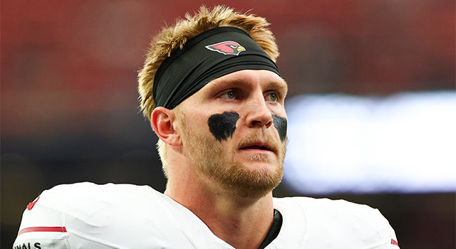 Cardinals TE Trey McBride excited to have RB Jeremiyah Love 'on our side': That dude's a 'stud'