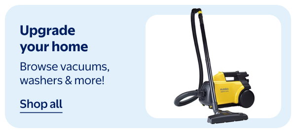 Upgrade your home - Browse vacuums, washers & more!