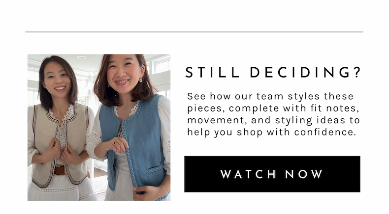Still Deciding? See how our team styles these pieces, complete with fit notes, movement, and styling ideas to help you shop with confidence.