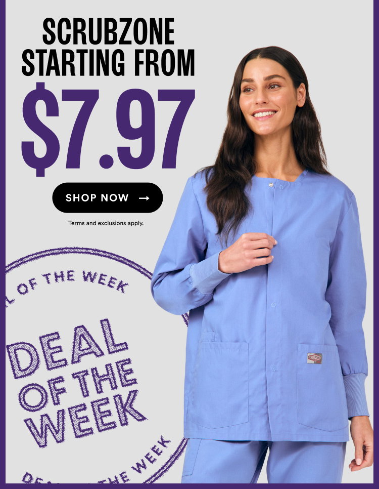 Scrubzone Starting From $7.97 | Shop Now
