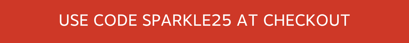 Use code SPARKLE25 at checkout