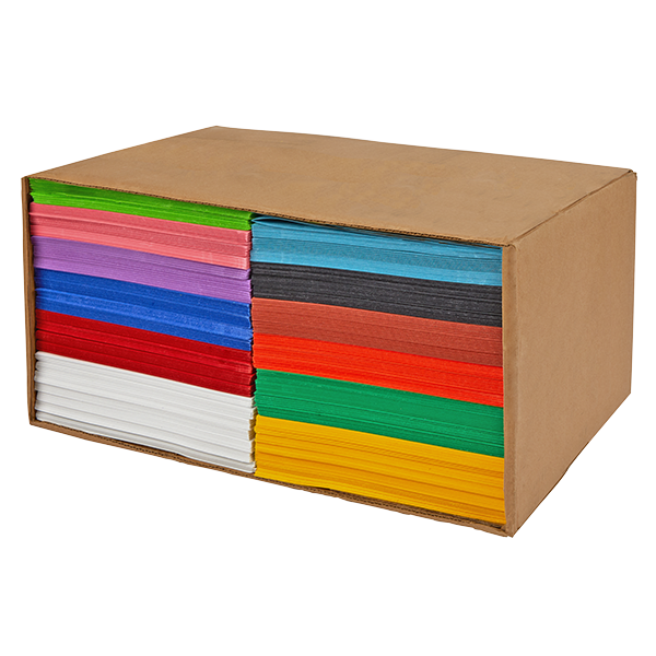 Colorations® 9" x 12" Construction Paper Classroom Pack - 2200 Sheets Value Pack