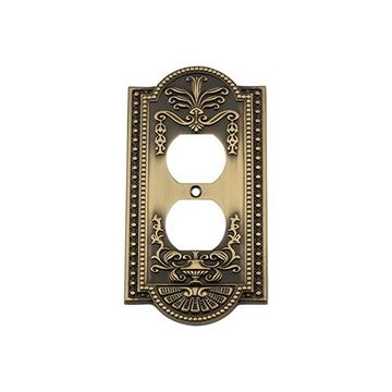 Nostalgic Warehouse Meadows Duplex Switch Plate