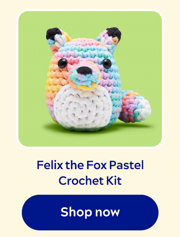 Felix the Fox Pastel Crochet Kit