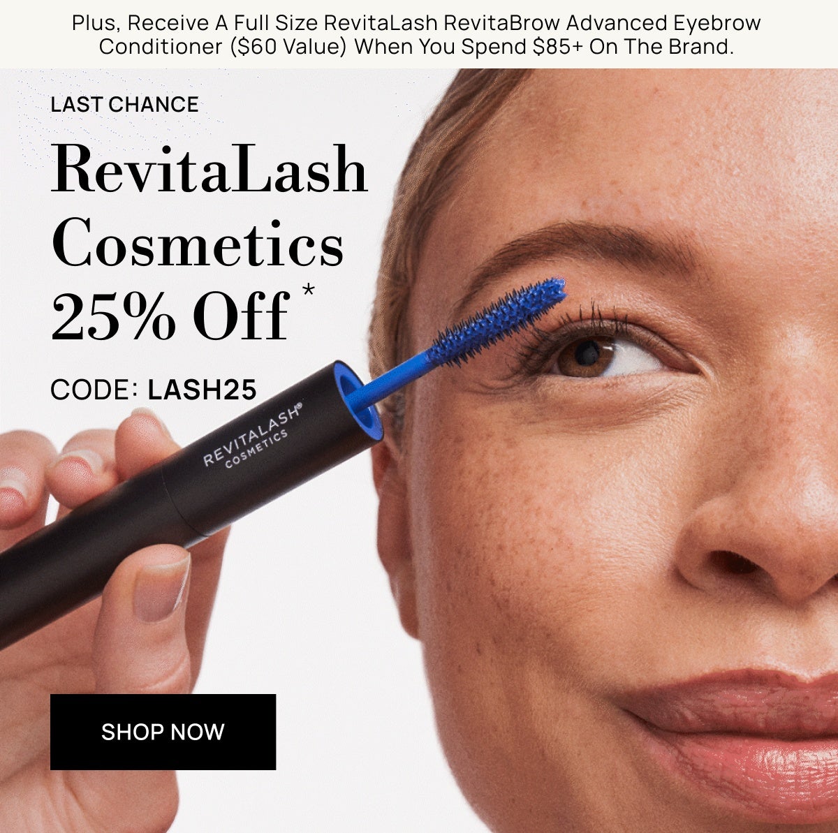 25% Off RevitaLash Cosmetics with code LASH25