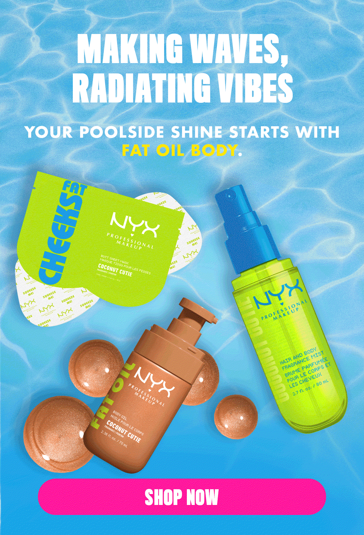 MAKING WAVES, RADIATING VIBES