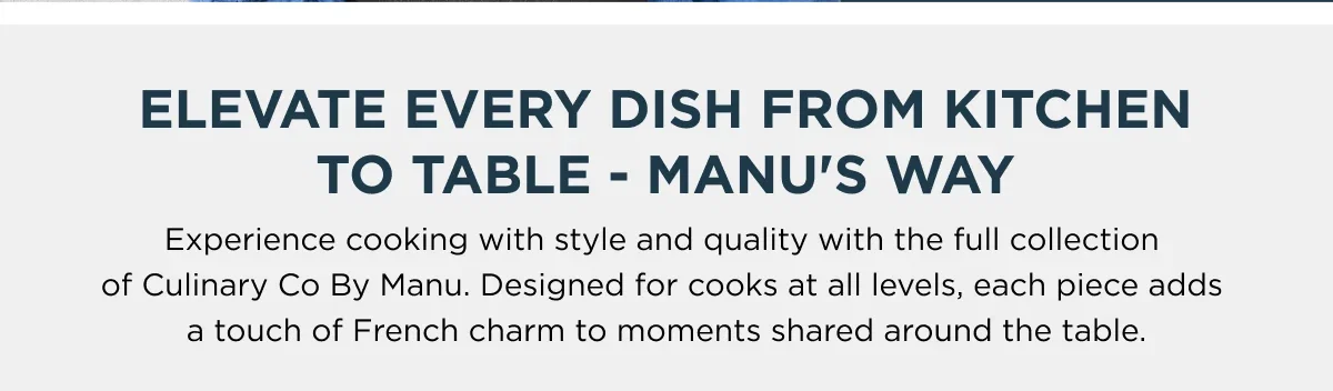 Elevate Every Dish
