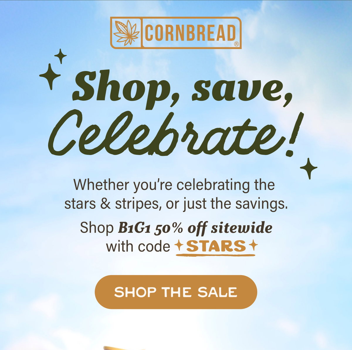 Shop, Save, Celebrate with B1G1 50% off!