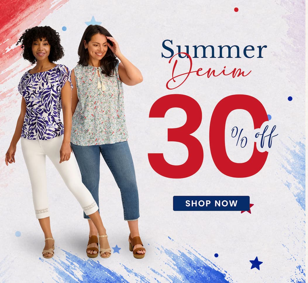 Summer denim 30% off