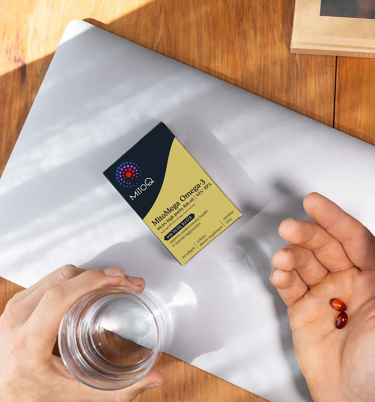 Image of MitoQ MitoMega Omega-3