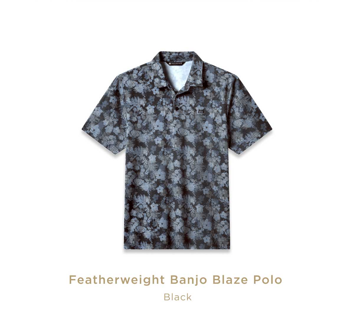 Featherweight Banjo Blaze Polo - Black 