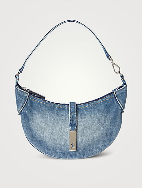 Mini Polo ID Denim Shoulder Bag