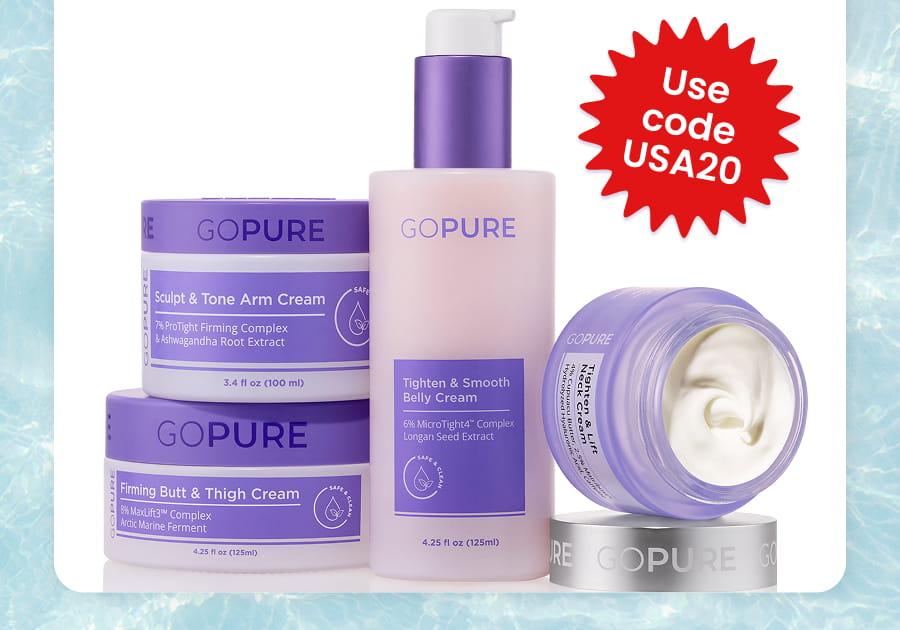 Use code USA20