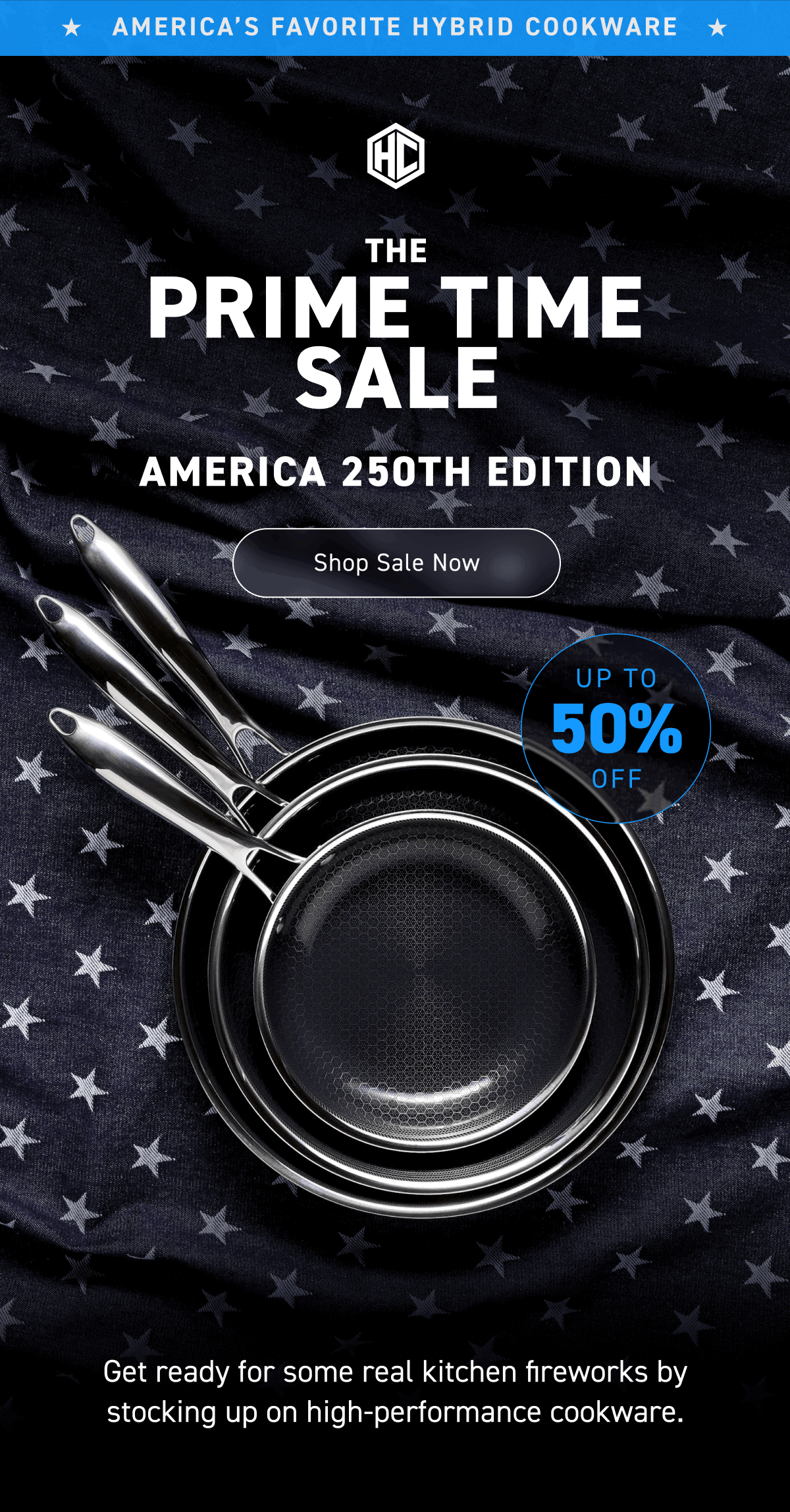 America's favorite hybrid cookware on sale now! [Shop Now]