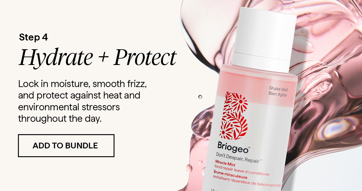  Lock in moisture, smooth frizz, and protect against heat and environmental stressors throughout the day.