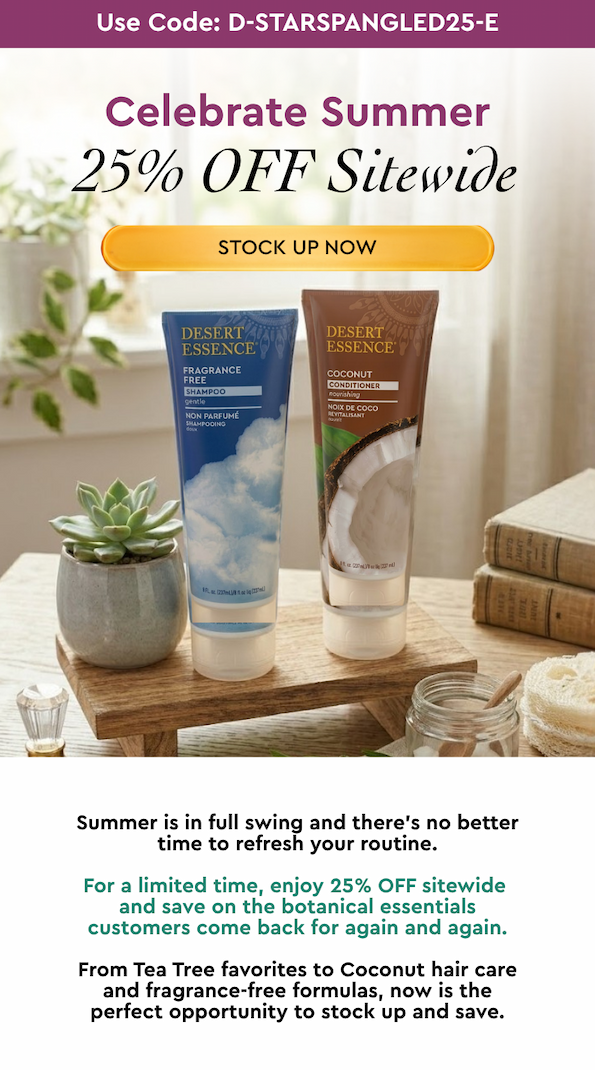 STOCK UP NOW