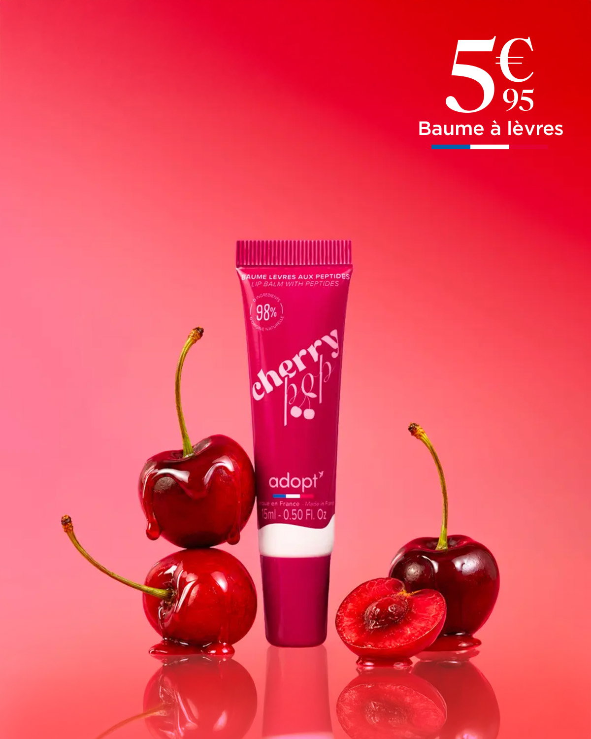 Baume lèvres cherry pop