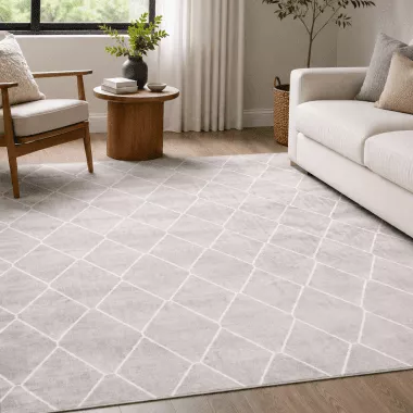 Macy Diamante Contemporary Area Rug