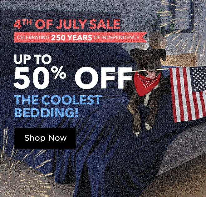 4th of July Sale - celebrating 250 years of independence - up to 50% off + Enjoy $25