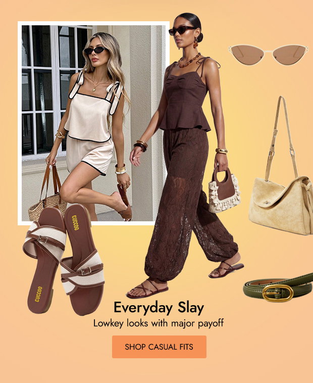 SHOP CASUAL FITS