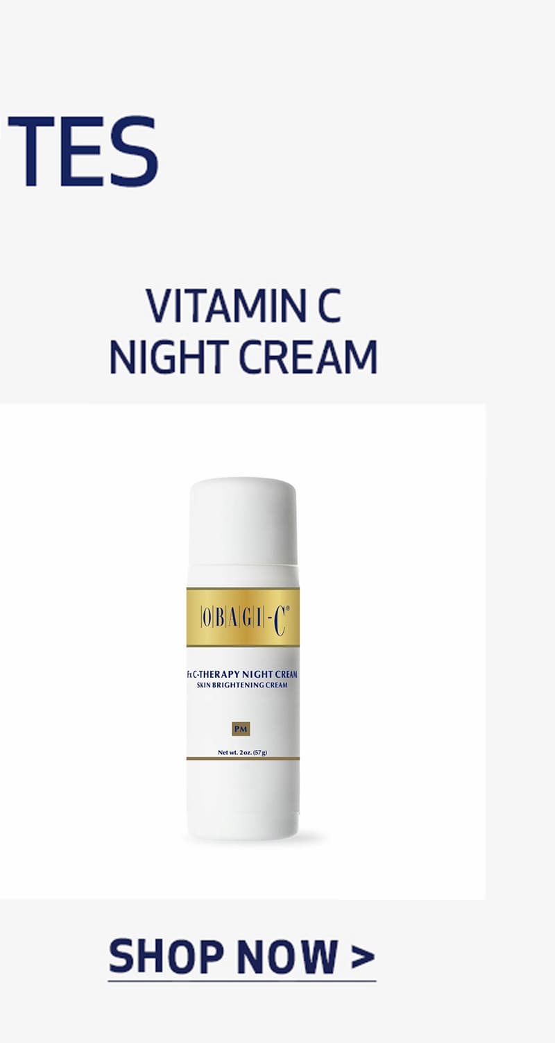 VITAMIN C NIGHT CREAM. SHOP NOW