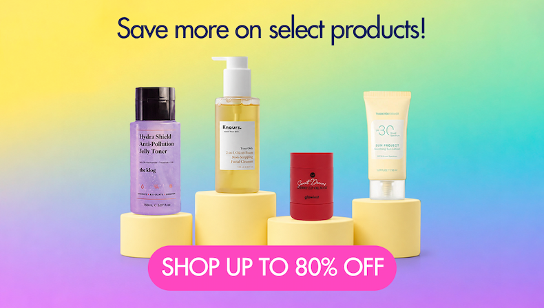 Save more on select products with up to 80% off